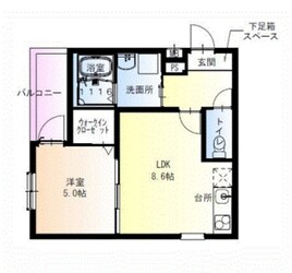 フジパレス住吉大領の物件間取画像